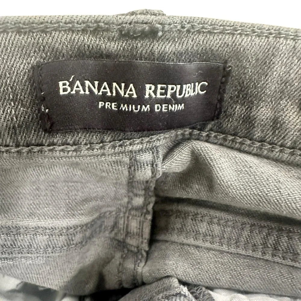 Banana‎ Republic Traveler Skinny Fit Stretch Jeans | Gray | 29